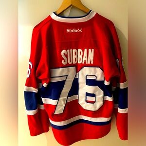 Montreal Canadians Subban jersey